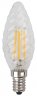 Филаментная светодиодная лампа Е14 5W 2700К (теплый) Эра F-LED BTW-5W-827-E14 (Б0027935)