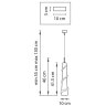 Подвесной светильник Lightstar Petalo 804310