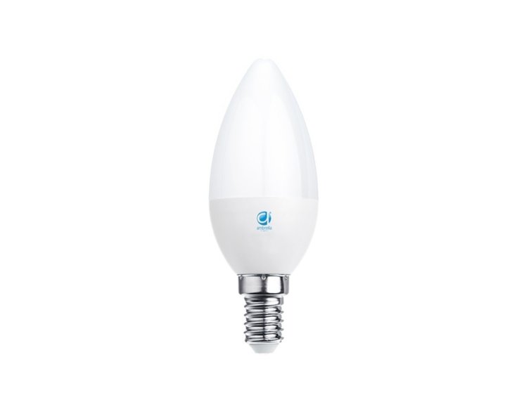 Светодиодная лампа E14 6W 4200К (белый) C37L-PR Present Ambrella light (206014)
