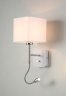 Бра с LED подсветкой Crystal Lux PACO AP2 CHROME/WHITE