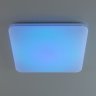 Потолочный светодиодный светильник с пультом ДУ (инфракрасный) и RGB подсветкой Citilux Симпла CL714K900G