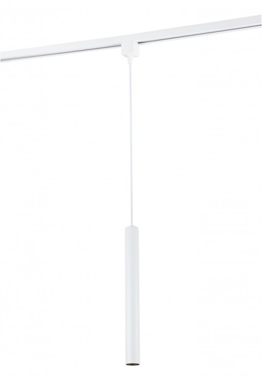 Однофазный LED светильник на подвесе 10W 3000К для трека SIMPLE STORY 2046-LED10TRW