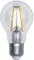 Филаментная светодиодная лампа E27 12W 3000K (теплый) Sky Uniel LED-A60-12W-3000K-E27-CL PLS02WH (UL-00004866)