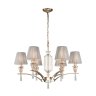 Подвесная люстра с лампочками Favourite Sade 2690-6P+Lamps E14 Свеча