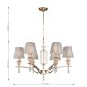 Подвесная люстра с лампочками Favourite Sade 2690-6P+Lamps E14 Свеча