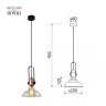 Подвесной светильник Rivoli Leila 4093-201 (Б0055026)