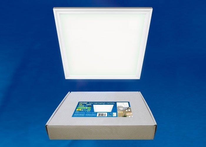 Встраиваемый светодиодный светильник (UL-00003089) Uniel ULP-3030-18W/NW Effective White