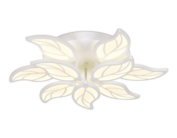 Потолочная светодиодная люстра с пультом д/у Ambrella light Acrylica FA460