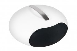 Интерьерная настольная лампа светодиодная RGB с управлением пультом и смартфоном белая iLedex Giggle ELS1155-CH WH