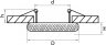 Встраиваемый светильник Lightstar Miriade 011996