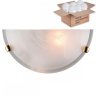 Настенный светильник Sonex Duna с лампочкой 053 золото+Lamps E27 P45