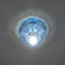 Встраиваемый светильник с LED подсветкой Fametto Luciole DLS-L117 G9 GLASSY-RAINBOW (10744)