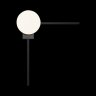 Настенный светильник с белым плафоном Loft IT Meridian 10132/E Black