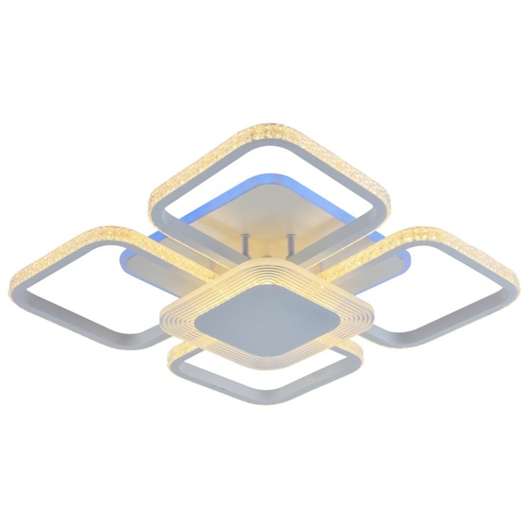 Потолочная светодиодная люстра с пультом ДУ Profit Light 5886/4+1 WHT