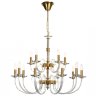 Подвесная люстра с хрусталем Glass Stilfort 1050/03/15P