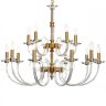 Подвесная люстра с хрусталем Glass Stilfort 1050/03/15P