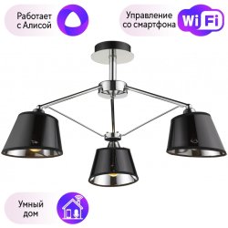 Потолочная люстра Velante с поддержкой Алиса 296-107-03-A