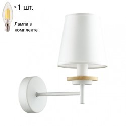Бра с лампочкой Lumion Betsy 4497/1W+Lamps E14 Свеча