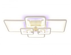 Потолочная светодиодная люстра с пультом д/у Ambrella light Acrylica FA5306