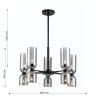 Подвесная люстра с лампочками Favourite Amusing 2877-5P+Lamps E14 P45