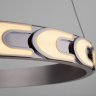 Подвесной светодиодный светильник с пультом управления Евросвет Chain 90164/1 сатин-никель a045375