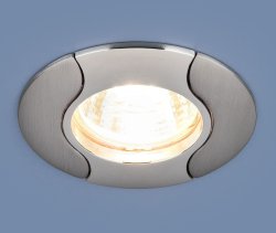 7006 MR16 CH/N хром/никель Встраиваемый точечный светильник Elektrostandard