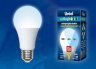 Лампа светодиодная (UL-00002372) Uniel E27 10W 4000K матовая LED-A60-10W/NW/E27/FR/MB PLM11WH