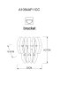 Настенный светильник Arte Lamp Ella A1054AP-1CC