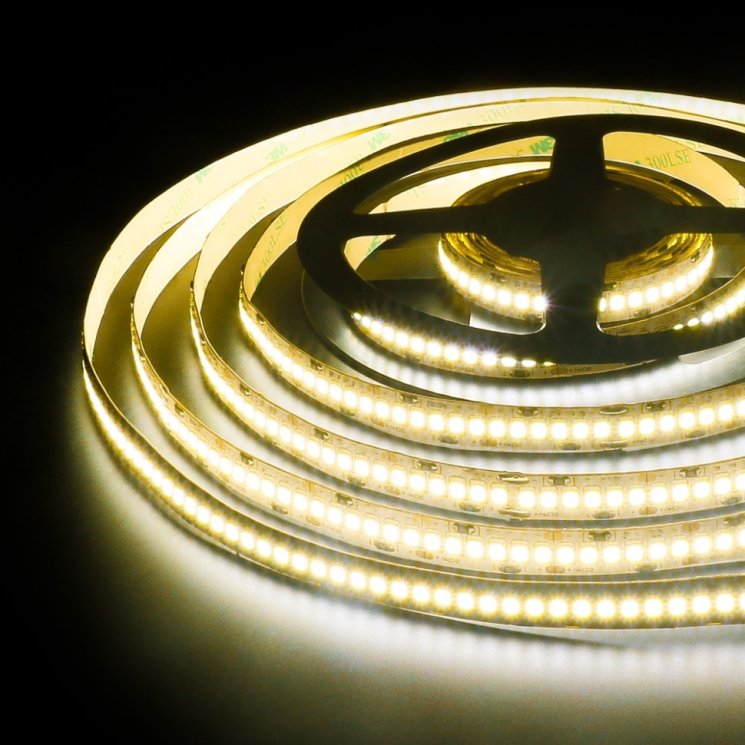 5м. Светодиодная лента теплого цвета 3300К 2835, 16W, 12V, 240LED/m, IP65 Elektrostandard (a052990)