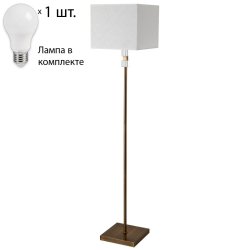 Торшер с лампочкой Arte Lamp North A5896PN-1PB+Lamps