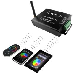 Контроллер для светодиодных лент Master WiFi + RC RGB 12V/24V max 4A*3CH Lightstar 410904