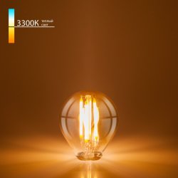 Филаментная светодиодная лампа E27 6W 3300K (теплый) Elektrostandard Mini Classic G45 BLE2751 (a055351)