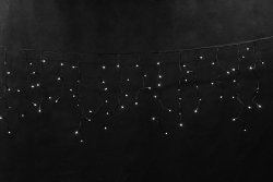 5х0,6м. Гирлянда бахрома морозостойкая 180LED (белый) A-057A WT Sneha 1098756