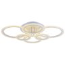 Светодиодная диммируемая люстра с ПДУ Profit Light 8086/6 WHT 132W+8W RGB
