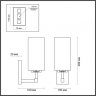 Бра Odeon Light Kasali с лампочкой 4990/1W+Lamps E27 Свеча