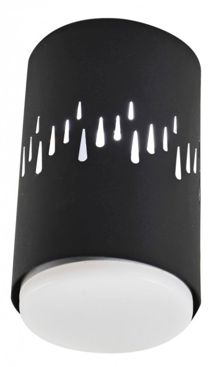 Накладной светильник с LED подсветкой Эра OL11 LD GX53 BK (Б0050270)