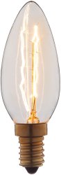 Лампа накаливания E14 40W прозрачная 3540