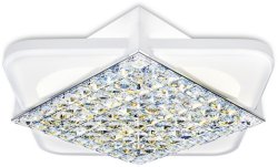 Потолочная светодиодная люстра с ПДУ Ambrella light Modern Acrylic FA124