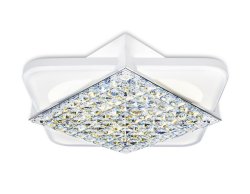 Потолочная светодиодная люстра с ПДУ Ambrella light Modern Acrylic FA124