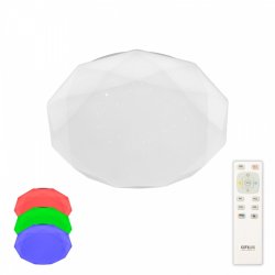 Потолочная светодиодная люстра с пультом ДУ (инфракрасный) Citilux Астрон CL733330G