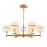 Подвесная люстра с лампочками Favourite Mateo 2634-6P+Lamps E14 Свеча