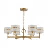 Подвесная люстра с лампочками Favourite Mateo 2634-6P+Lamps E14 Свеча