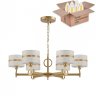 Подвесная люстра с лампочками Favourite Mateo 2634-6P+Lamps E14 Свеча