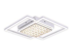 Потолочная светодиодная люстра с ПДУ Ambrella light Modern Acrylic FA112