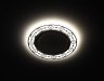 Встраиваемый светильник c LED подсветкой Эра DK LD28 WH/WH (Б0037391)