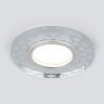 Встраиваемый светильник с LED подсветкой Elektrostandard 2247 MR16 SL/WH зеркальный/белый (a047760)