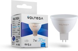 Светодиодная лампа GU5.3 7W 4000К (белый) Simple Voltega 7059