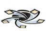 Потолочная диммируемая люстра с пультом ДУ Ambrella light Original FA4478