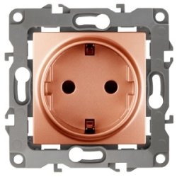 Розетка ЭРА 12 2P E Schuko 16A 250V 12-2101-14 Б0019321