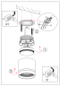 Накладной светильник Эра OL9 GX53 WH/WH (Б0048541)